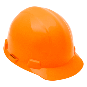 Capacete Aba Frontal UMP Master Plug Laranja