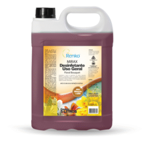 Mirax Desinfetante Uso Geral Alta-Diluição Floral Bouquet RENKO
